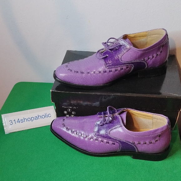 childrens purple dress shoes OneDrop Handmade Children Kid Dress Shoes Purple Cow Suede Tassel Party Wedding Prom Red Bottom Loafers Purple / 4.5